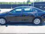 2012 Volkswagen Passat 2.5l S Black vin: 1VWAP7A37CC003950