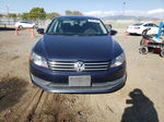 2012 Volkswagen Passat S Синий vin: 1VWAP7A37CC017945