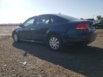 2012 Volkswagen Passat S Синий vin: 1VWAP7A37CC017945