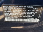 2012 Volkswagen Passat S Синий vin: 1VWAP7A37CC017945