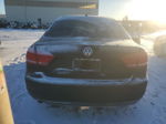 2012 Volkswagen Passat S Черный vin: 1VWAP7A37CC022921