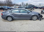 2012 Volkswagen Passat 2.5l S Gray vin: 1VWAP7A37CC034180