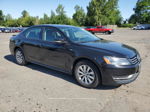 2013 Volkswagen Passat S Black vin: 1VWAP7A37DC146107