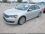 2014 Volkswagen Passat 2.5l S Silver vin: 1VWAP7A37EC023862