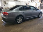 2012 Volkswagen Passat S Gray vin: 1VWAP7A38CC020823