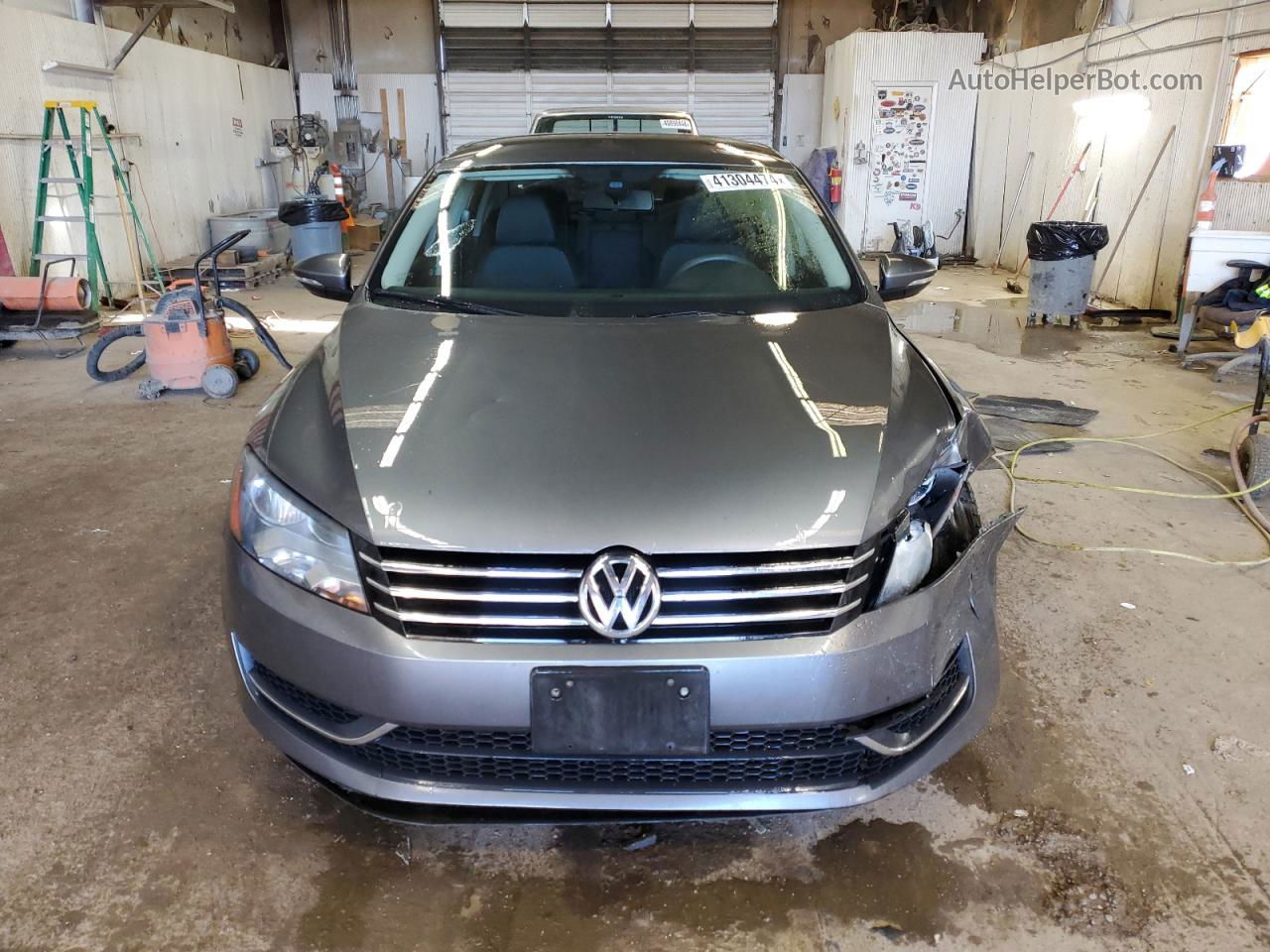 2012 Volkswagen Passat S Gray vin: 1VWAP7A38CC020823