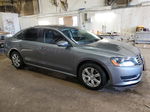 2012 Volkswagen Passat S Gray vin: 1VWAP7A38CC020823