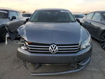 2012 Volkswagen Passat S Gray vin: 1VWAP7A38CC043566