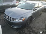 2012 Volkswagen Passat S Gray vin: 1VWAP7A38CC043566