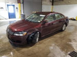 2014 Volkswagen Passat S Burgundy vin: 1VWAP7A38EC016726