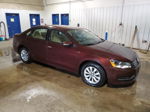 2014 Volkswagen Passat S Burgundy vin: 1VWAP7A38EC016726