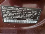 2014 Volkswagen Passat S Бордовый vin: 1VWAP7A38EC016726