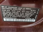 2014 Volkswagen Passat S Burgundy vin: 1VWAP7A38EC016726