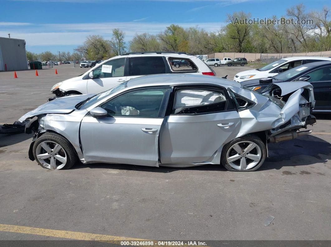 2012 Volkswagen Passat 2.5l S Silver vin: 1VWAP7A39CC003464