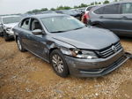 2012 Volkswagen Passat S Gray vin: 1VWAP7A39CC047853