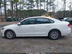 2012 Volkswagen Passat 2.5l S White vin: 1VWAP7A39CC054091