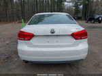 2012 Volkswagen Passat 2.5l S White vin: 1VWAP7A39CC054091