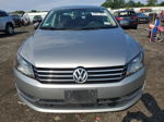 2013 Volkswagen Passat S Silver vin: 1VWAP7A39DC026180