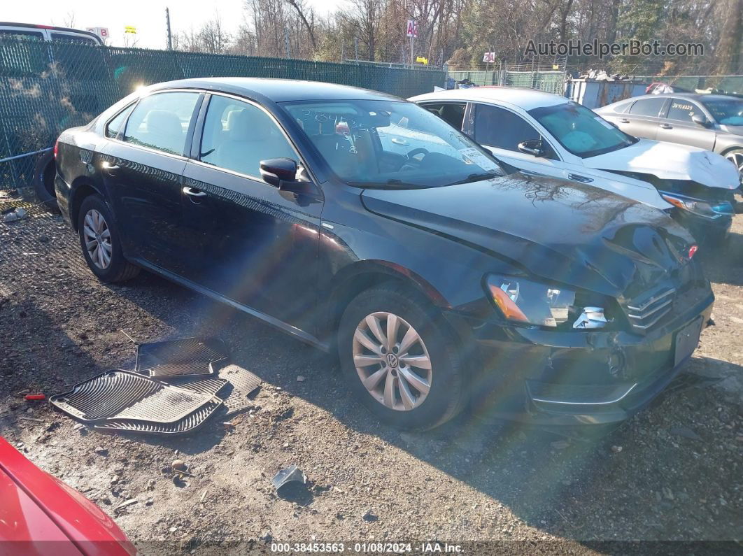 2013 Volkswagen Passat 2.5l Wolfsburg Edition Black vin: 1VWAP7A39DC132645