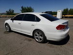 2012 Volkswagen Passat S White vin: 1VWAP7A3XCC031967