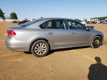 2012 Volkswagen Passat S Silver vin: 1VWAP7A3XCC033220