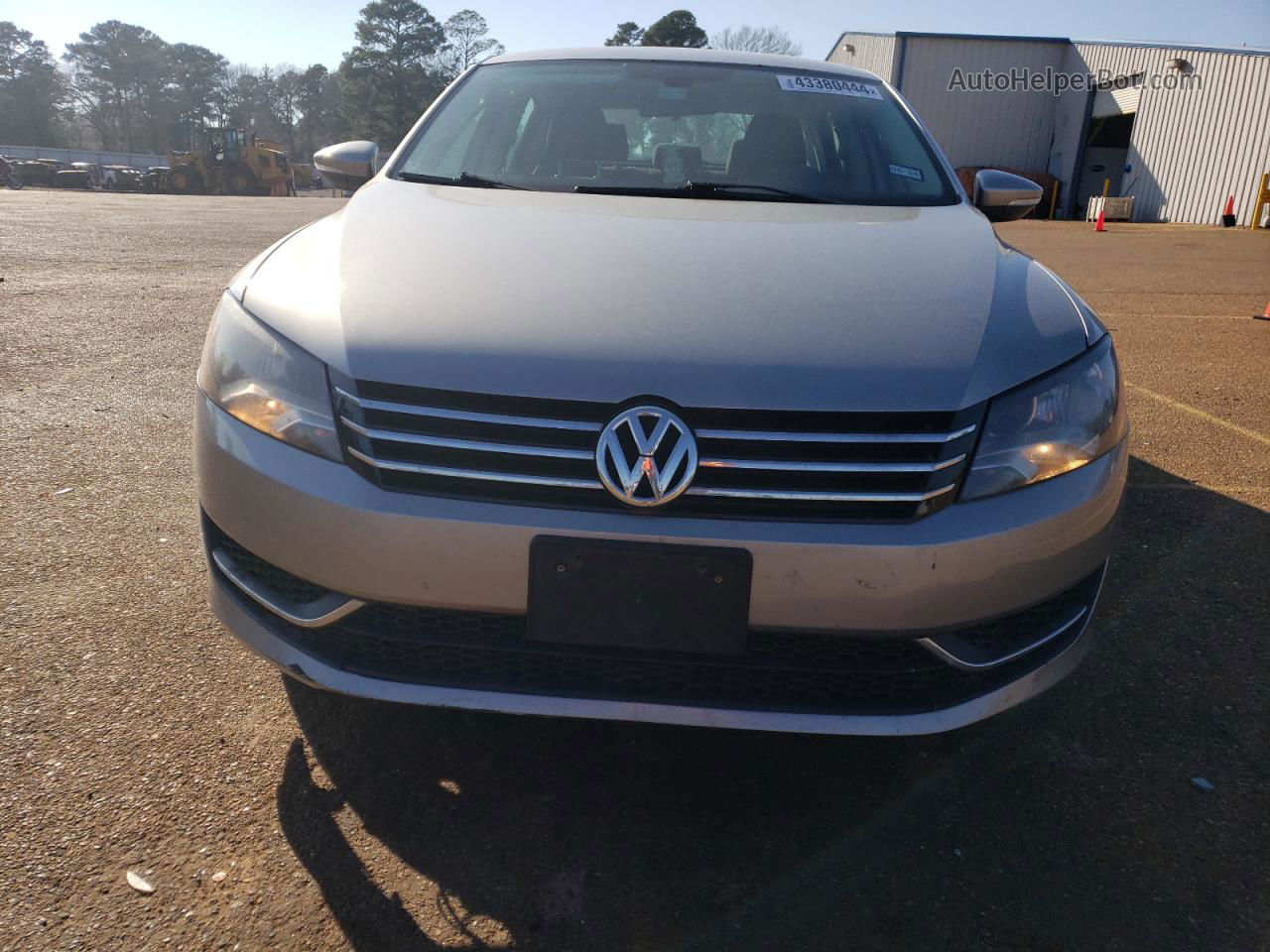 2012 Volkswagen Passat S Silver vin: 1VWAP7A3XCC033220