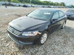 2013 Volkswagen Passat S Black vin: 1VWAP7A3XDC093225