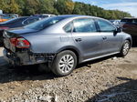 2013 Volkswagen Passat S Серый vin: 1VWAP7A3XDC096884