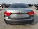 2013 Volkswagen Passat S Gray vin: 1VWAP7A3XDC109858