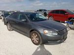 2014 Volkswagen Passat S Gray vin: 1VWAP7A3XEC010281