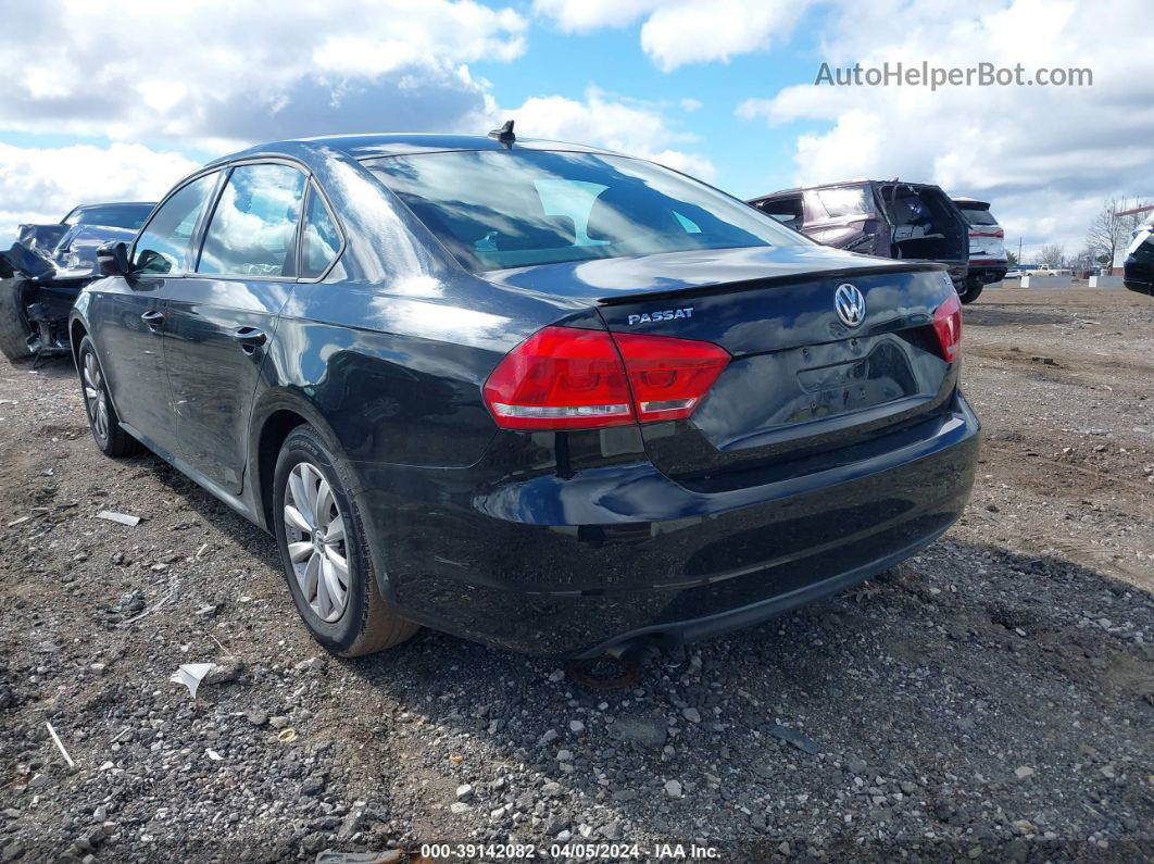 2014 Volkswagen Passat 1.8t Wolfsburg Edition Черный vin: 1VWAS7A30EC068656