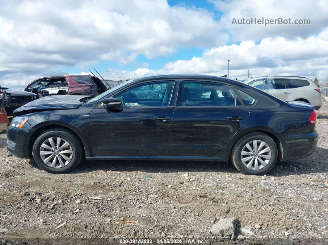 2014 Volkswagen Passat 1.8t Wolfsburg Edition Черный vin: 1VWAS7A30EC068656