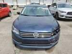 2014 Volkswagen Passat S Синий vin: 1VWAS7A30EC100750