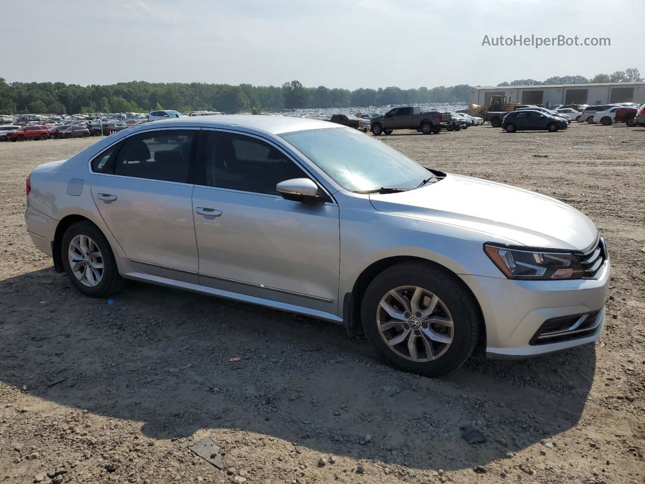 2016 Volkswagen Passat S Silver vin: 1VWAS7A30GC040794