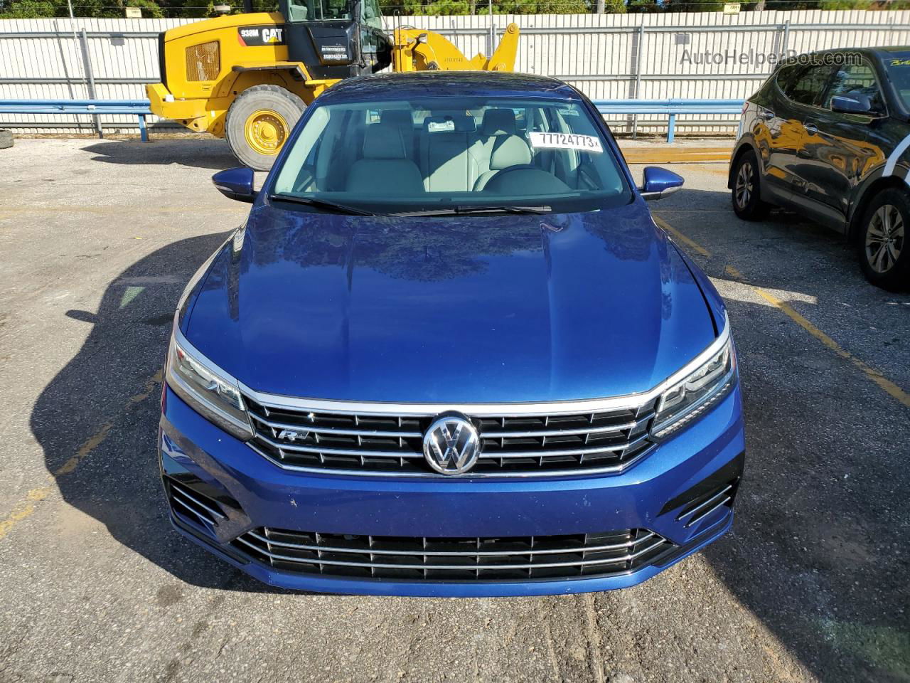 2016 Volkswagen Passat S Blue vin: 1VWAS7A30GC062939