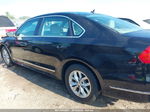 2016 Volkswagen Passat 1.8t S Black vin: 1VWAS7A31GC053991