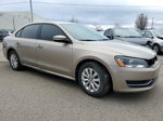 2015 Volkswagen Passat S Gold vin: 1VWAS7A32FC067798