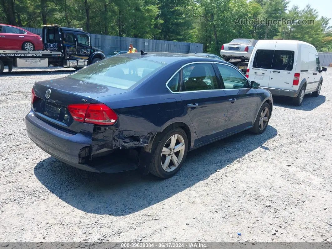 2015 Volkswagen Passat 1.8t Limited Edition Blue vin: 1VWAS7A32FC080521