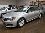 2014 Volkswagen Passat S Silver vin: 1VWAS7A33EC066870