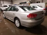 2014 Volkswagen Passat S Silver vin: 1VWAS7A33EC066870