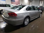 2014 Volkswagen Passat S Silver vin: 1VWAS7A33EC066870