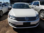 2014 Volkswagen Passat S White vin: 1VWAS7A33EC094314