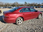 2015 Volkswagen Passat S Red vin: 1VWAS7A33FC079457