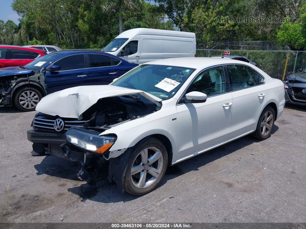 2015 Volkswagen Passat 1.8t Limited Edition White vin: 1VWAS7A33FC108522