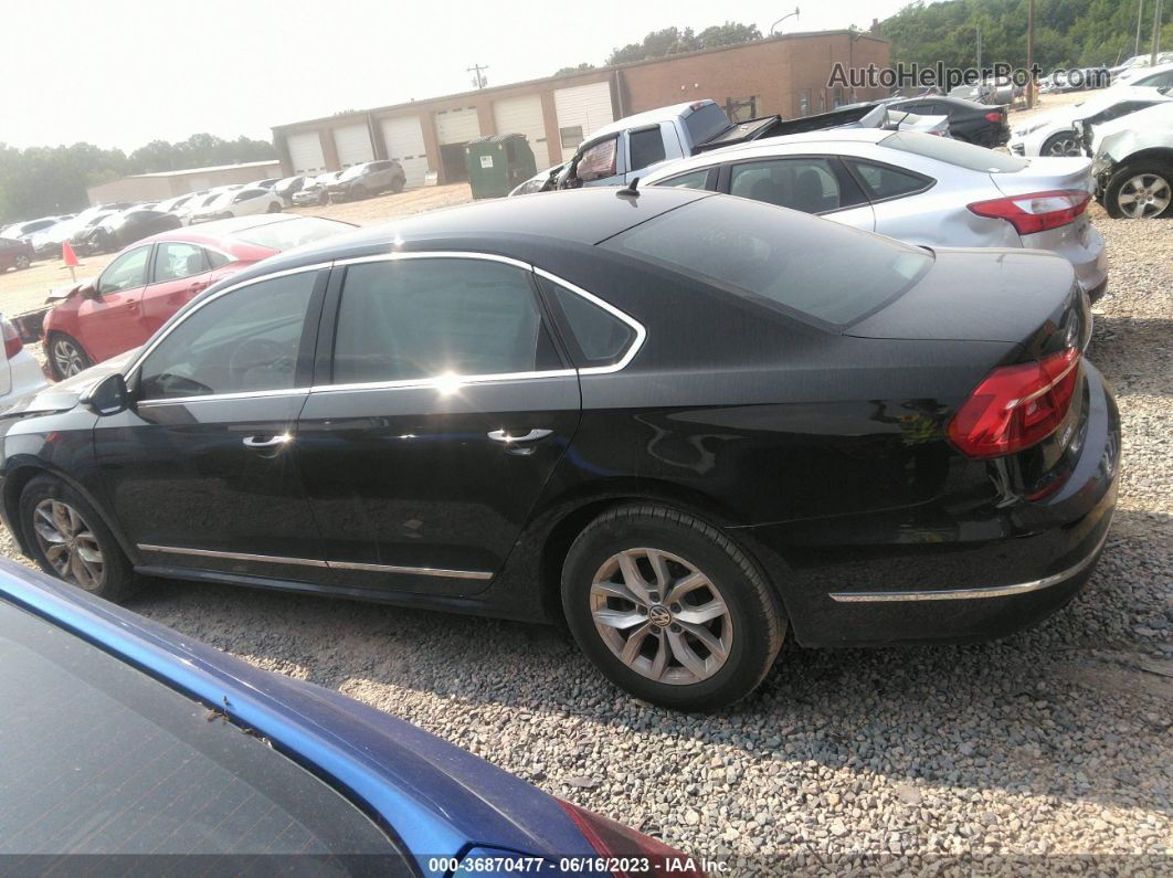 2016 Volkswagen Passat 1.8t S Black vin: 1VWAS7A33GC015209