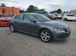 2014 Volkswagen Passat S Серый vin: 1VWAS7A34EC048832