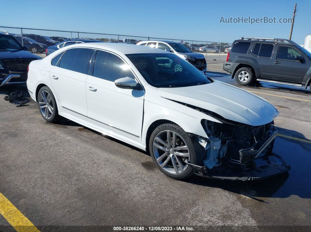 2016 Volkswagen Passat 1.8t R-line White vin: 1VWAS7A34GC057758