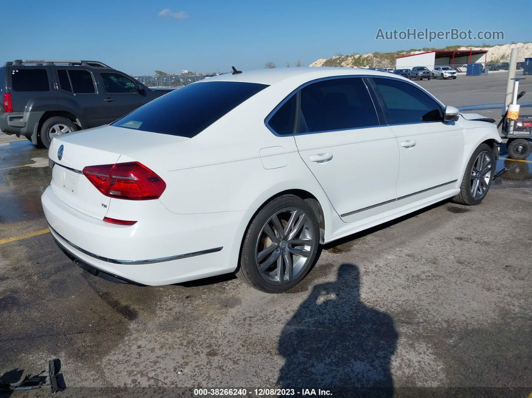 2016 Volkswagen Passat 1.8t R-line White vin: 1VWAS7A34GC057758