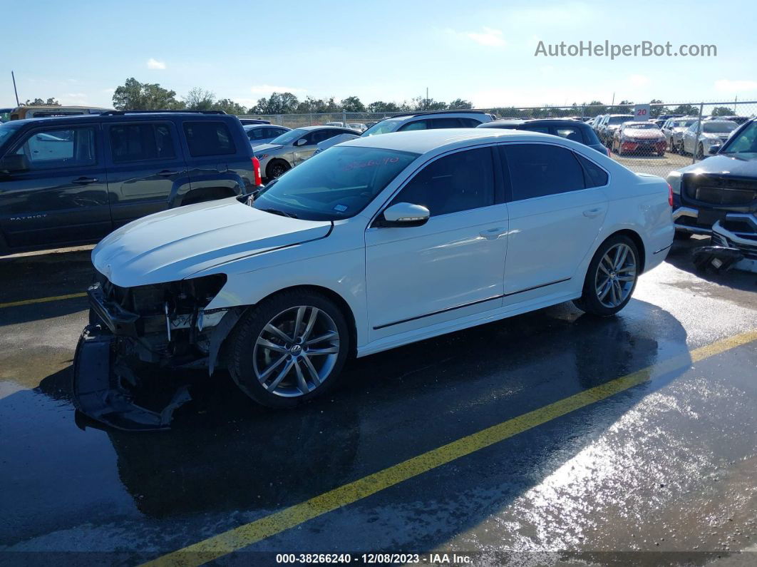 2016 Volkswagen Passat 1.8t R-line White vin: 1VWAS7A34GC057758