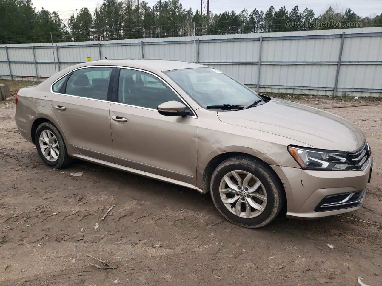 2016 Volkswagen Passat S Tan vin: 1VWAS7A35GC008228